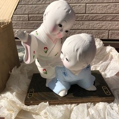 昭和レトロ　陶器人形