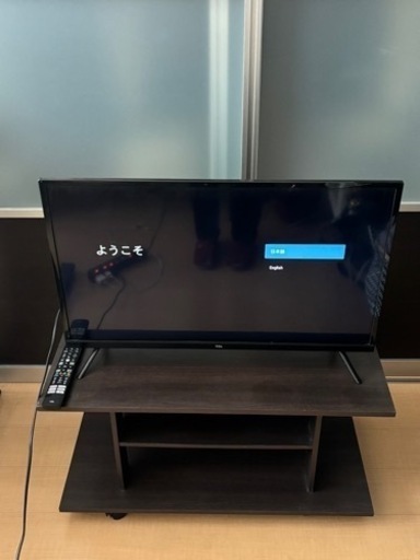 TCL 32v型 android TV 2020年製 32S515 稼働少　長期利用期待可能