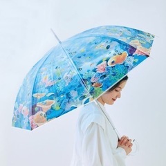 フェリシモ×名古屋港水族館コラボ ライブコーラル水槽の透明傘