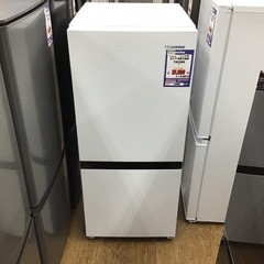 #B-62【ご来店頂ける方限定Hisenseの2ドア冷凍冷蔵庫です】