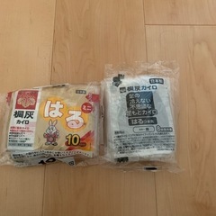 はるカイロ＆つま先用はるカイロ（使用期限切れ）