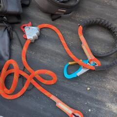 ハーネスと林業用安全帯 木登り器具