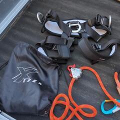 ハーネスと林業用安全帯 木登り器具