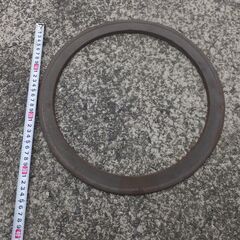 釜輪　かまどの輪　鋳物　直径約36cm　古い