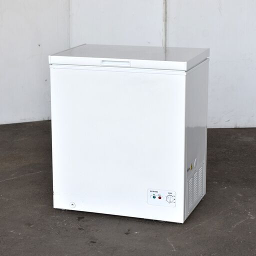 【ジモ取引終了4/7】≪zyt1350≫ アイリスオーヤマ 冷凍ストッカー ICSD-14A-W 幅73cm 2020年製 ノンフロン冷凍庫 簡易動作確認済 現状品『仙台引取歓迎』60113-06