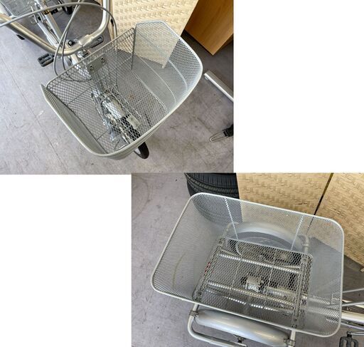 良品 ALAISE 3輪自転車 18インチ ライト 鍵付き 切り替えなし 前後