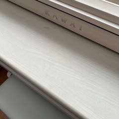【5月で終了】ピアノ　河合CA49A プレミアムホワイト