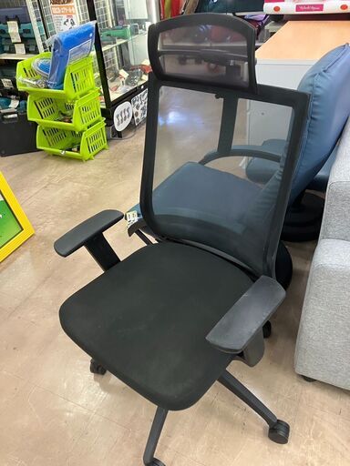 関家具エアーゼロワン チェアOA オフィスイステレワークデスクワークメッシュチェアゲーミングNo.369● ※現金、クレジット、スマホ決済対応※