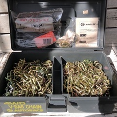 タイヤチェーン　新品　鎖チェーンV型