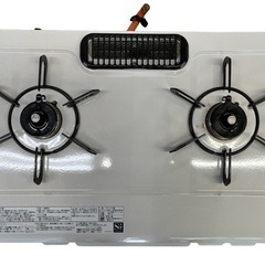 NO.1243【2022年製】Paloma パロマ グリル付きガステーブル 2口コンロ IC-S87SH-2L LPガス用 中古 NO.1243【2022年製】Paloma パロマ グリル付きガステーブル 2口コンロ