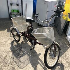 電動アシスト三輪自転車