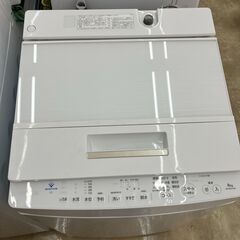 TOSHIBA 東芝 8㎏洗濯機 2021年式 AW-8DH1 No.1335○ ※現金、