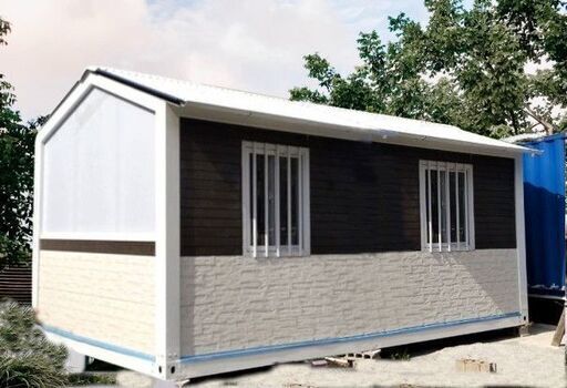 断熱材入りスーパーハウス、プレハブ、コンテナ 6M x 3M(5.5坪)