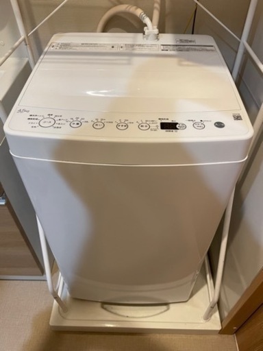 2022年製　4.5キログラム洗濯機　ホワイト