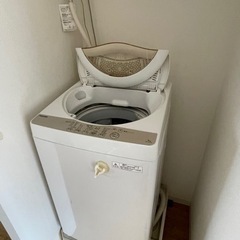 縦型洗濯機(東芝) お譲りいたします