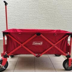 【取引先決定】Coleman　アウトドアワゴン　テーブル付　利用数回