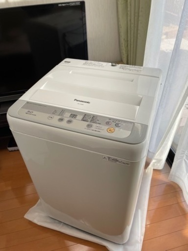 【値下げしました】パナソニック　Panasonic 洗濯機　NA-F50B9 一人暮らし　送風乾燥付き　５キロ