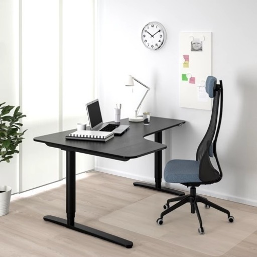 昇降デスク IKEA コーナーデスク BEKANT ベカント