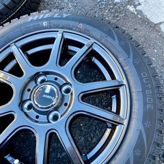 新品未使用 軽 スタッドレス ホイールセット