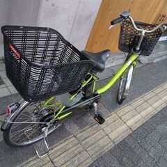 Panasonic]ViVi DX 24吋電動アシスト自転車 8.9Ahバッテリー+充電器 