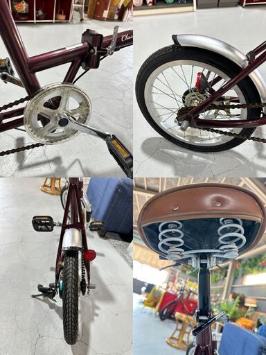 ☆折りたたみ自転車☆ MG-CM16 16インチ サドル大きめ 通勤 通学