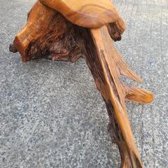 屋久杉の腰掛け‼️美品‼️