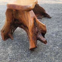 屋久杉の腰掛け‼️美品‼️