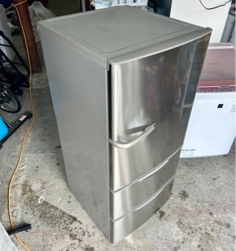 冷蔵庫 272L 2017年製 アクア AQR-S27F 3ドア 右開き シルバー AQUA