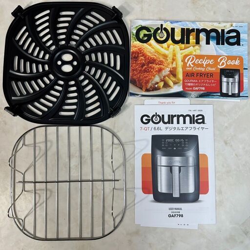 A4755 Gourmia デジタルエアーフライヤー キッチン家電 調理家電