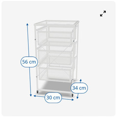 【お譲り確定】IKEA デスク下収納ホワイト