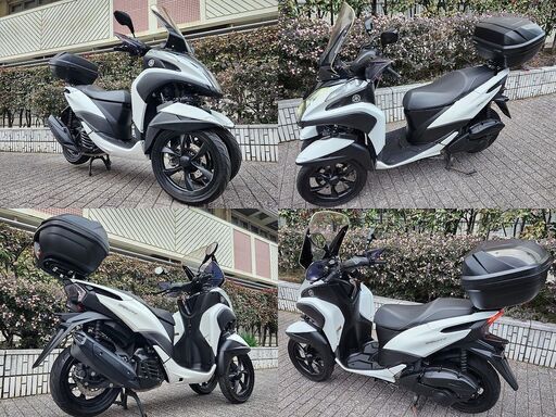 普通免許仕様もOK】トリシティ125SEC1Jブルーコア 1.5万km台 ドラレコ