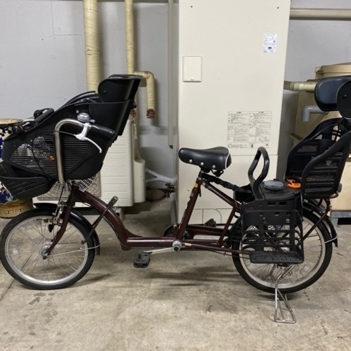 あさひ購入✴︎子供乗せ自転車 petit maman mini 3人乗り対応