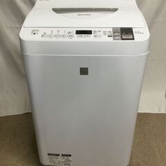 【北見市発】シャープ SHARP 電気洗濯乾燥機 ES-T5E4...