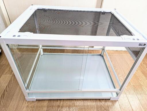 【中古品】ゲージ\nパンテオン WH6045 ホワイト 鍵付き 飼育