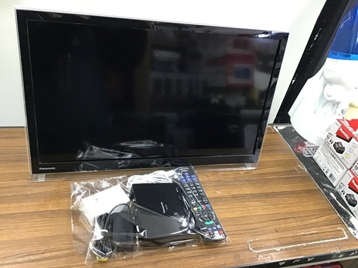 Panasonic 24インチポータブルテレビ+チューナーユニットセット2016 UN-24F6D UN-E65