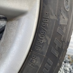 ウィッシュ純正　タイヤホイール4本セット