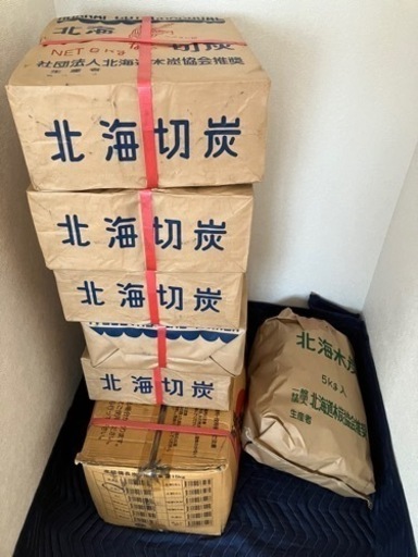 決まりました　木炭　国産ナラ炭　中国産ラオス備長炭　セット