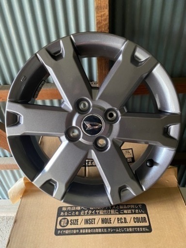 ダイハツ　純正　アルミホイール　タントファンクロス　ターボアルミ ダイハツ 純正 アルミホイール タントファンクロス ターボアルミ 2024