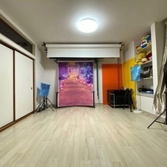 大型撮影背景、プロ用撮影灯