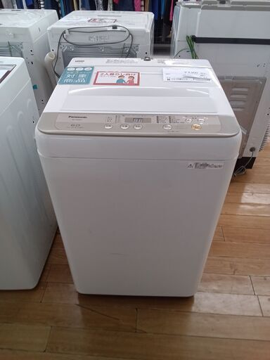 ★ジモティ割あり★ Panasonic 洗濯機 6Kg 18年製 動作確認／クリーニング済み TK1676