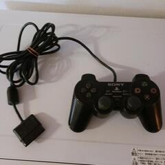 SONY　PlayStation2 コントロール　クリアブラック...