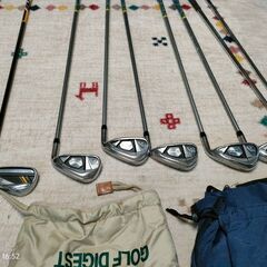 ギックリ腰でゴルフセットを手放します。