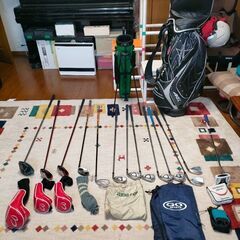 ギックリ腰でゴルフセットを手放します。