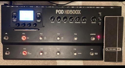 line6 pod hd500x マルチエフェクター アンプシュミレーター
