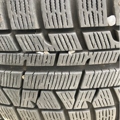 スタッドレスタイヤ　アルミ4本セット ヨコハマアイスガード　7分山