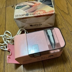 TOSHIBA 包丁とぎ器ピンク