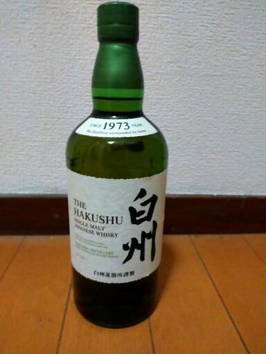 SUNTORYシングルモルトウィスキー白州