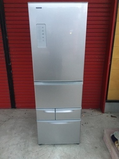 TOSHIBA 東芝　410L5ドア冷蔵庫　GR-J43G
