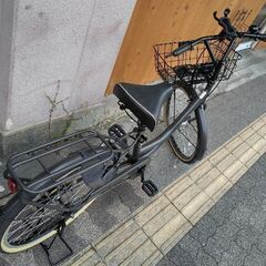 美品☆CARG basket[カーグ バケット]24吋 シティーサイクル シングル/LEDオート