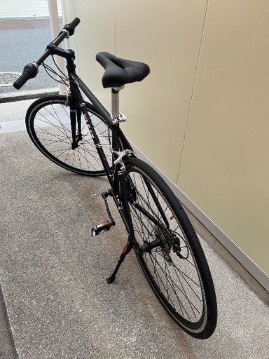 中古 XLEAT XC-009 クロスバイク 21段変速 ブラック クロスバイク 700C